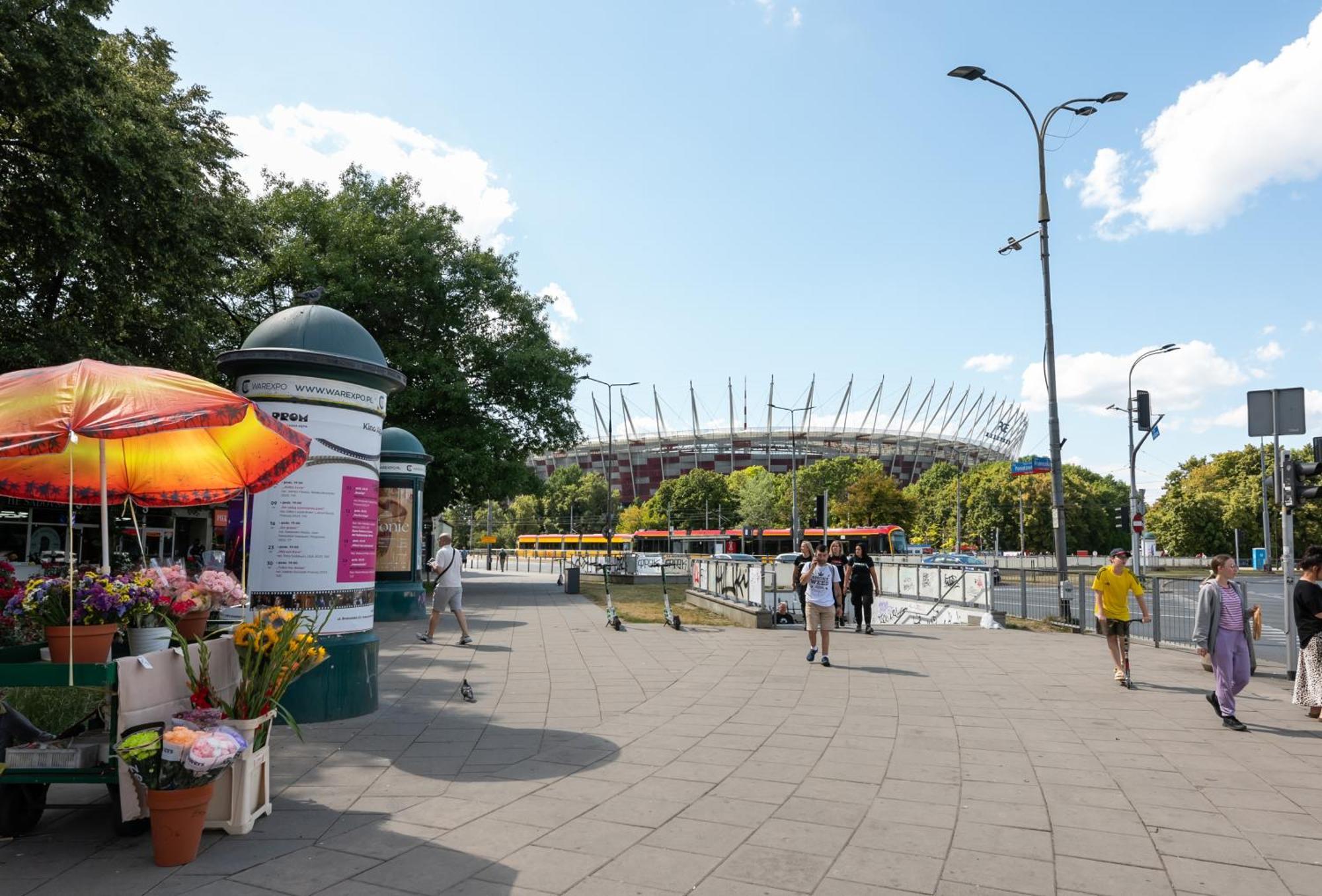 National Stadium Chic Studio Varsóvia Exterior foto